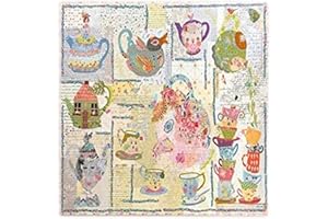FIBERWORKS Laura Heine Tea Party Collage Pattern