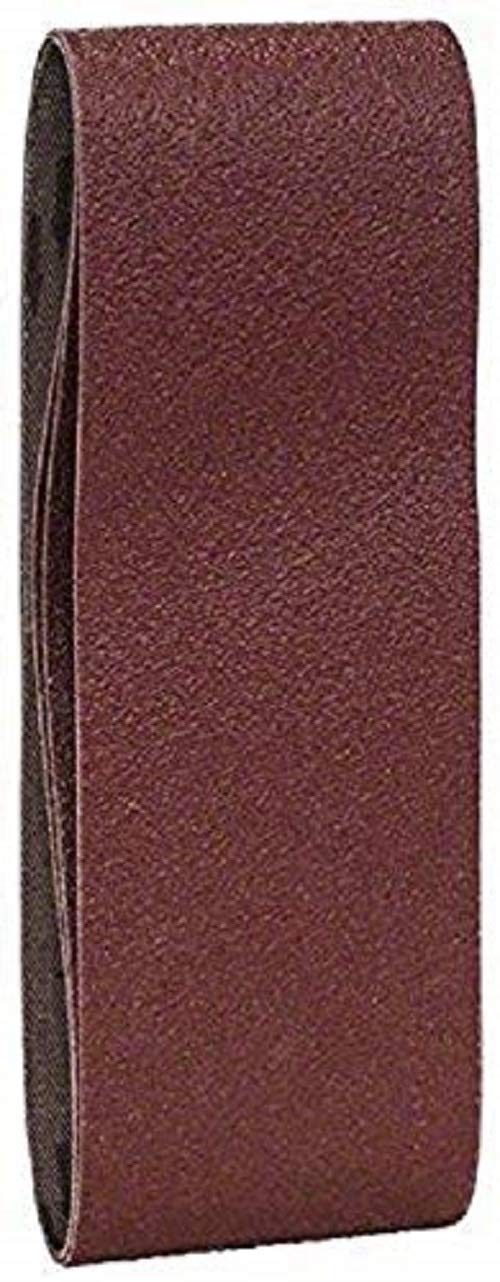 Bosch 2609256203 Sandpaper Sheets for Sanding Machines 65 x 410 mm / 1 Sheet with Grit Size 60/1 Sheet with Grit Size 80/1 Sheet with Grit Size 100 / Red