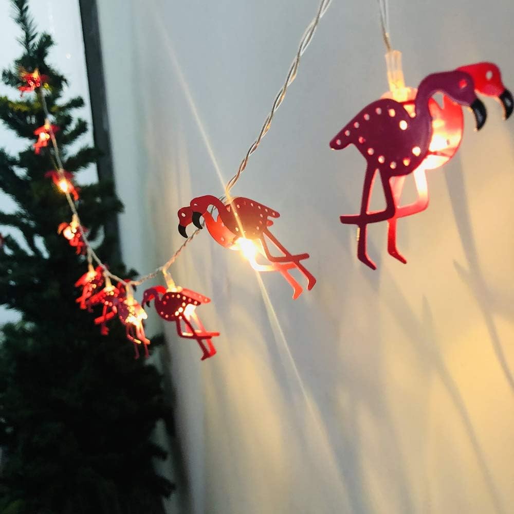 Metal Flamingo Lights - Image 3