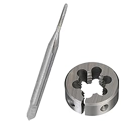 Drill America #4-40 UNC Tap and Die Kit, HSS Plug