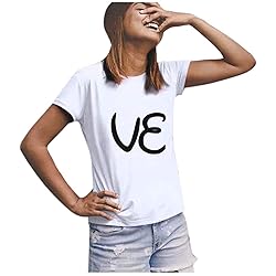 Couple T Shirts for Him and Her,Couple T-Shirts for