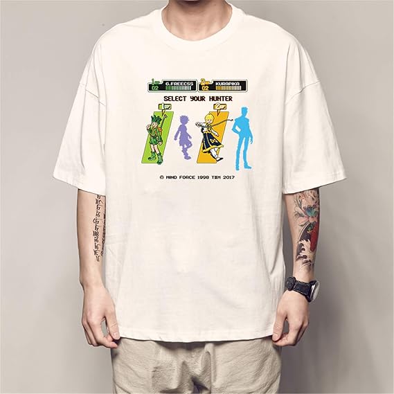 Amazon ハンター ハンター Hunter Hunter ゴン フリークス キルア ゾルディック メンズ レディース Tシャツ 夏服 スポーツ Tシャツ 半袖 Tシャ Tシャツ カットソー 通販