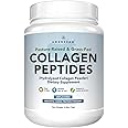 AMANDEAN Collagen Peptides Powder 1kg. Grass-Fed, Enzymatically Hydrolyzed, Type 1 & 3. Agglomerated, Easy to Mix, Unflavored, Non-GMO. Protein with 18 Amino Acids for Healthy Skin, Hair, Nails.