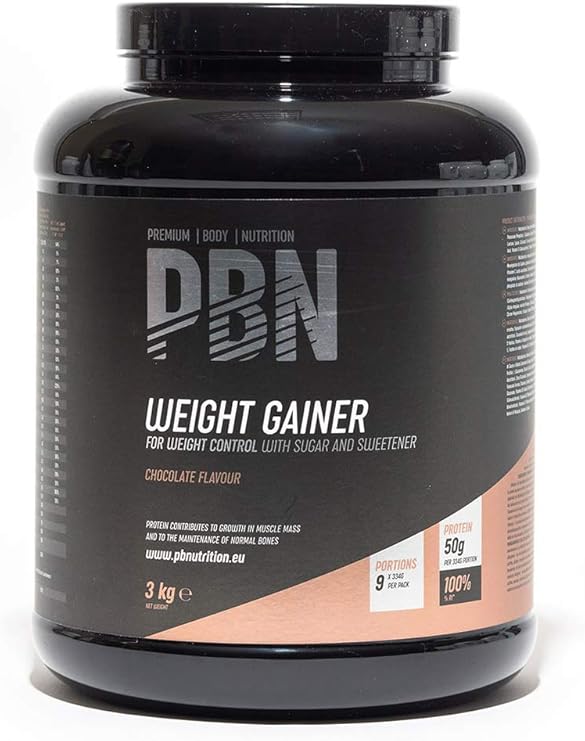 PBN - Bote de ganador de peso, 3 kg (sabor chocolate): Amazon.es ...