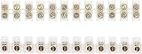 AUKENIEN Electrical Terminal Connector Blocks Kit 3A 5A 10A 6pcs White view 3