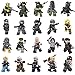 Minifigures Set of 20 Army Minifigures SWAT Team with Military Weapons Accessories Policeman Soldier Minifigures for Party Favors