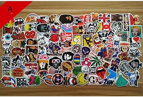 100Pcs Mixed Stickers Motocross Motorcycle Car ATV Racing Bike Helmet Decal
