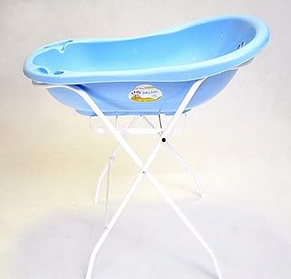 Best For Kids Universalständer für Babywannen, 84 und 100 cm, mit oder ohne Ablage, weiß, ohne Babywanne (84 cm ohne Ablage)