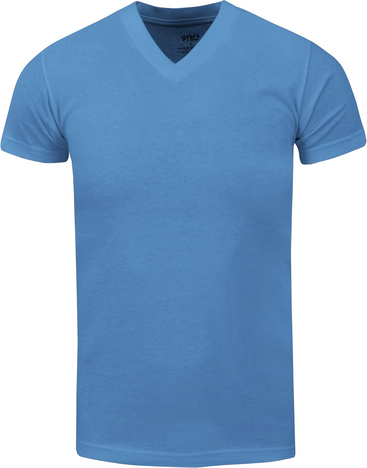 V Neck Plain Tee Top Tshirts Regular 