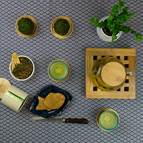 Genmaicha Bio Tee japanischer Grüner Bio Tee mit Reis | Ernte 2024 | Hochwertiger japanischer Grüntee | Bancha Grüntee mit geröstetem Reis (100 g) – Bild 6