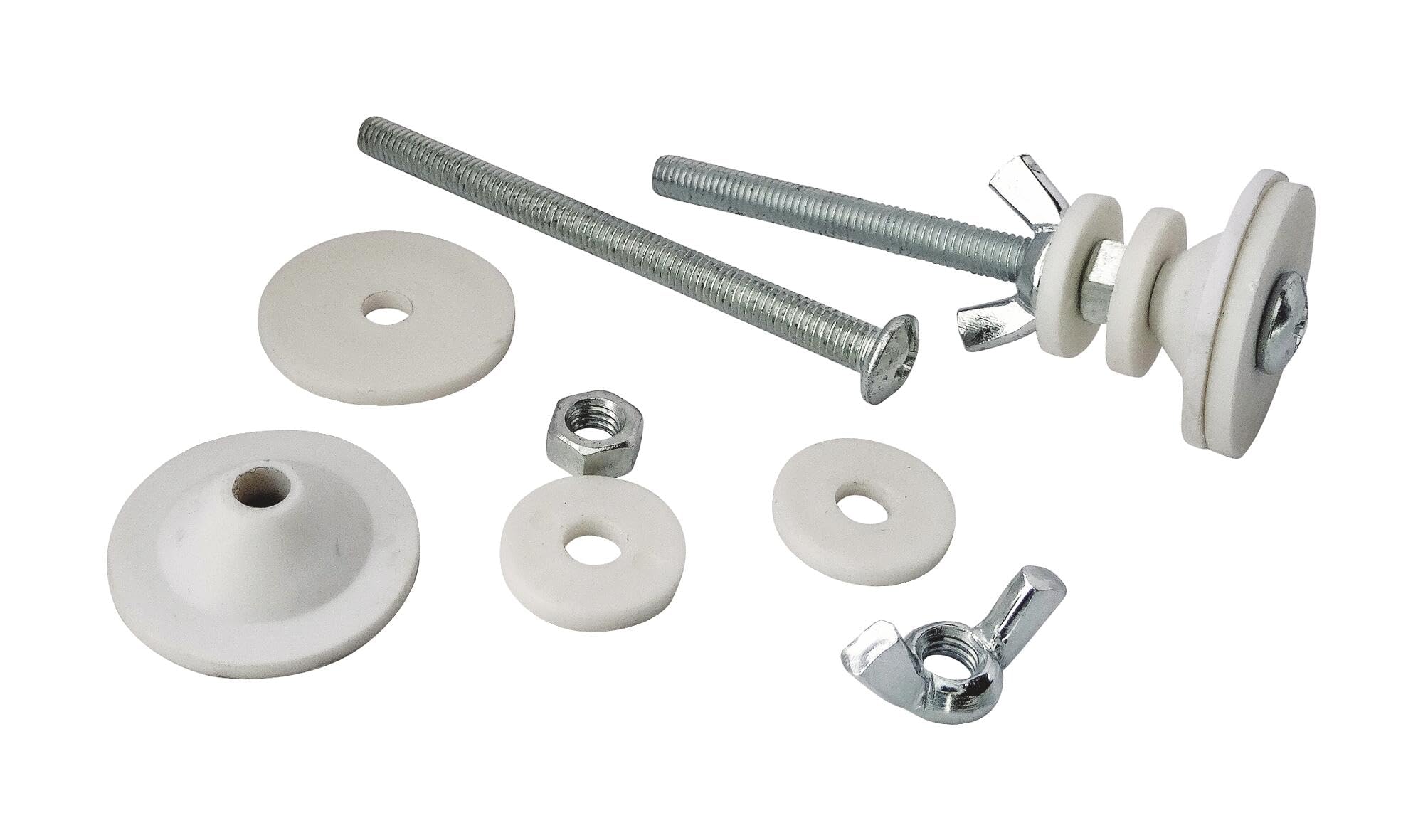 SOMATHERM FOR YOU P5101F Set of Two Fasteners Lot 2 Cistern Closures to Secure in Bowl None