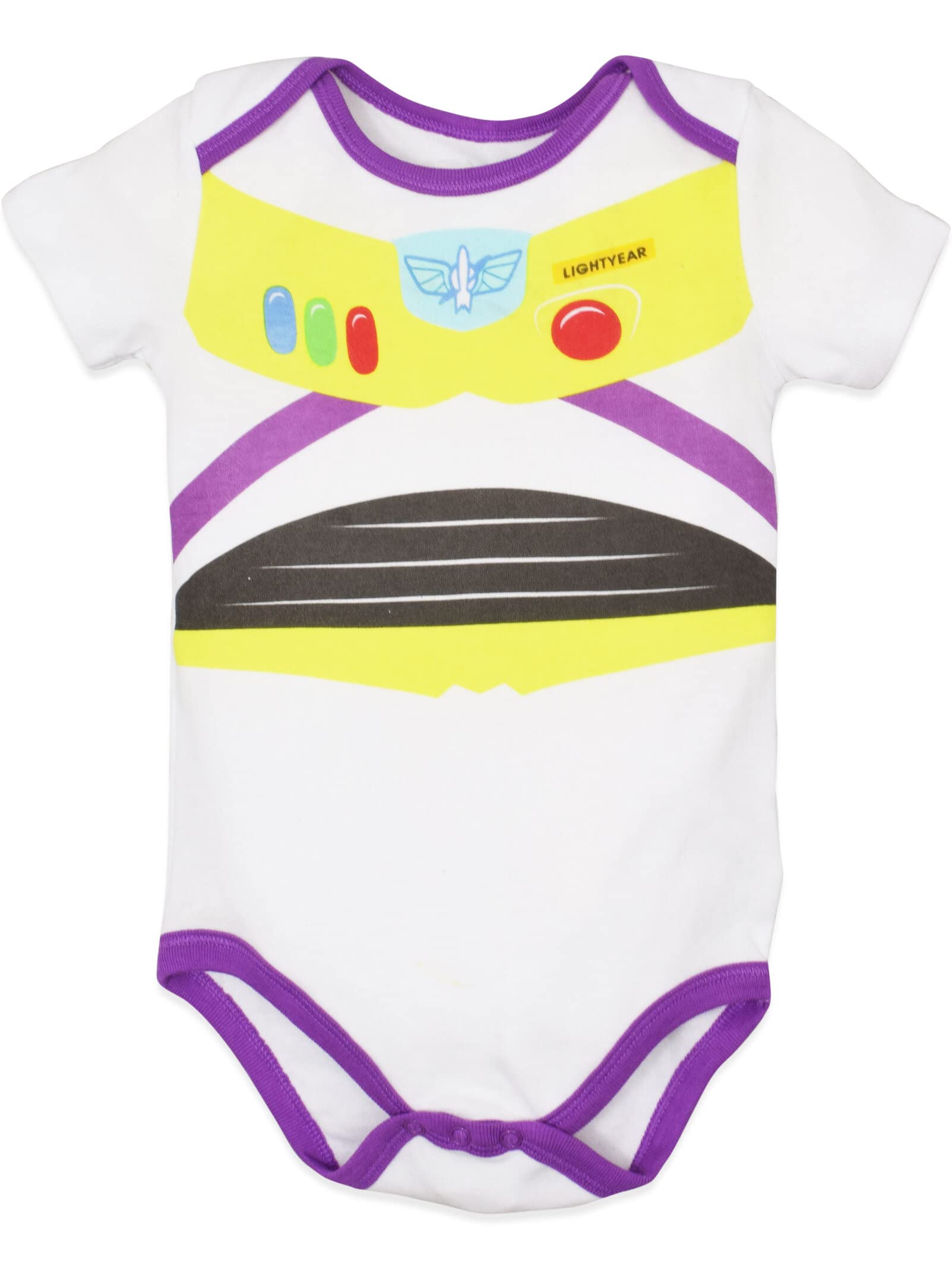 Disney Mickey Mouse Lion King Winnie the Pooh Pixar Toy Story Finding Nemo Baby 5 Pack Bodysuits Newborn to Infant
