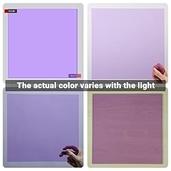 Enoin 1 Pack 12x16 Inches Purple Translucent