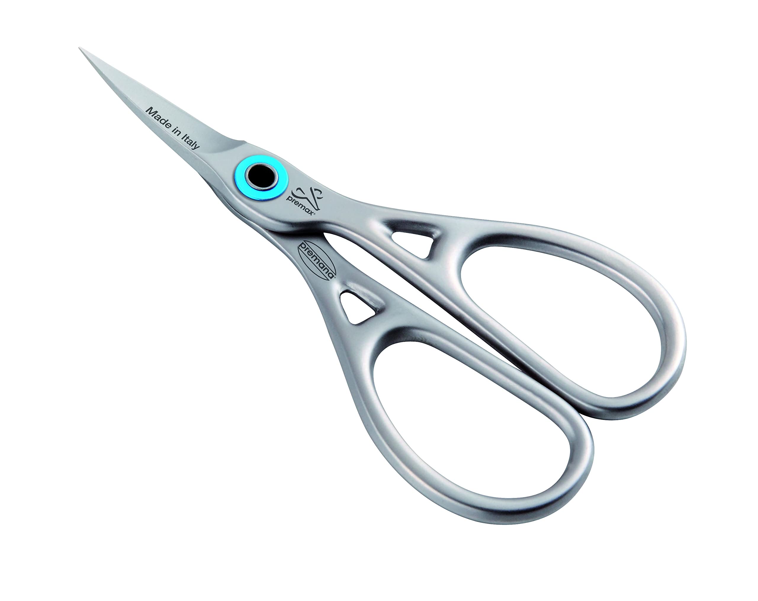 REMOS Nail Scissors with Large Handle Holes & Serrated Edge Made of Stainless Steel