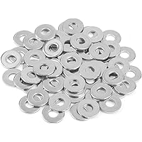 1/4" Stainless Flat Washer, 5/8" Outside Diameter, 18-8(304) Stainless Steel Washers Flat (100 Pack)