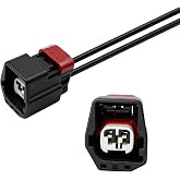 HiSport ABS Wheel Speed Sensor Connector Pigtail - 3U2Z14S411GVA | Compatible with Dodge Ram 1500 2500 3500 Ford Focus S1452 Replaces 88952831 88953306