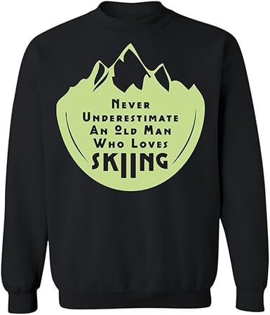 skiing sweatshirt