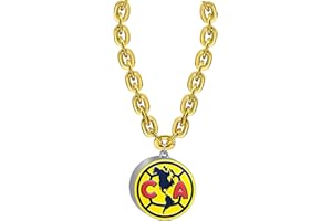 Simran International Club America de La Liga MX Jumbo Fan Chain with Team Logo Pendant