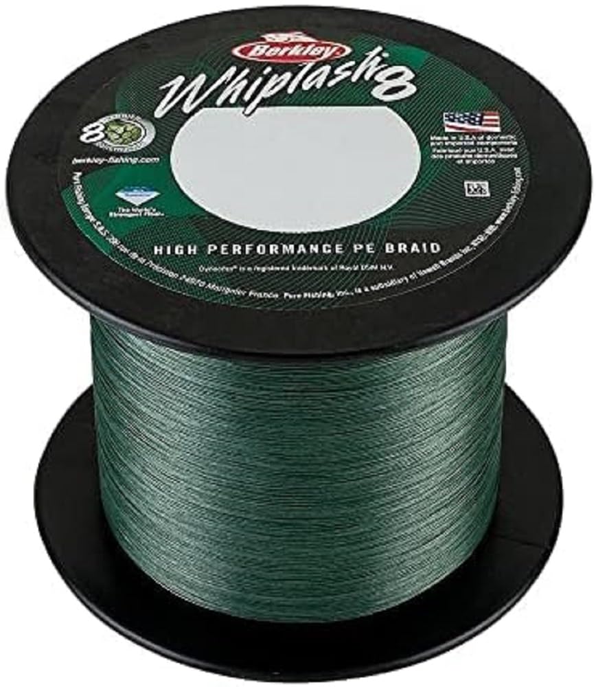 BERKLEY Unisex – Adults Fishing lines, Green, 12.9 kg, 28 lb, 2000 m