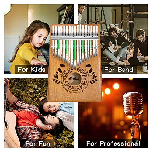 2 UNOKKI+Kalimba+Instruction+Portable+Beginners