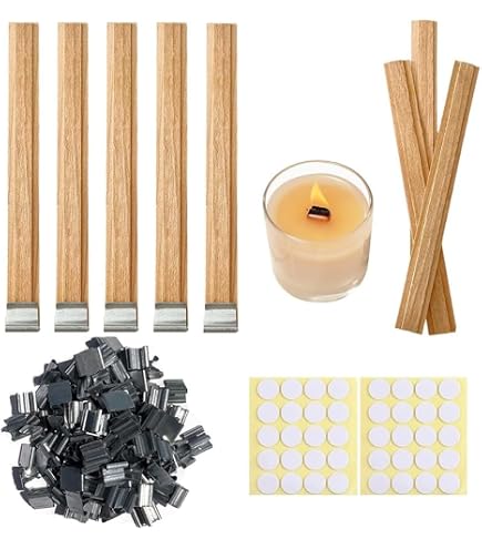 Mèches en bois en gros pour la fabrication de bougies - Sans fumée et durables