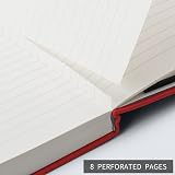 RETTACY A5 Lined Hardback Notebook 2 Pack 376 Pages 100gsm with Dividers view 4