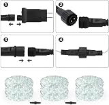 Lepro Outdoor Rope Lights 10m Mains Powered 240 LED IP65 Waterpoof Cool White view 6