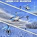 Mini RC Helicopter, EACHINE H101 Remote Control Helicopter Drone Toy for Kids 3.5 CH LED Light with Gyro