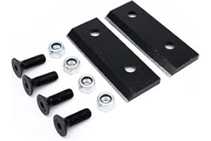 BOPURTOTLY 981-0490 781-0490 742-0544 942-0544 High-speed steel forging manufacturing Blade Chipper Knife Compatible with MTD, Troy-Bilt, Craftsman, Huskee, Yard Machines Chipper Shredder 742-0653（ 2 PACK）