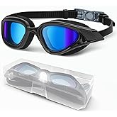 Maraiss Swimming goggles, Anti Fog & UV Swim Goggles, Clear Pool Swim Goggles, Leak-proof Swimming Goggle for Adult Men Women