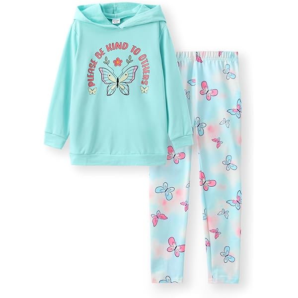 Completo Bambina Bonny Billy - Top Manica Lunga Floreale + Leggings - Foto 2