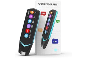 NEWYES Scan Reader 4 [Collins Dictionary Built-in] - Scanner Text to Speech Device, 16 GB Translation Reading Photo Translati