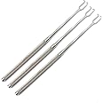 OdontoMed2011 3 PCS Joseph Hook 6.25" Double Sharp PRONGS 2MM Stainless Steel Instruments ODM