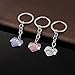 Teacher Appreciation Gift for Women - 3pcs Teacher Keychain Teacher Gifts, Teacher Valentines Gifts, Christmas Gifts for Teacher