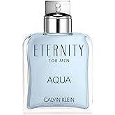 Calvin Klein Eternity Aqua Eau De Toilette – Woody Men's Cologne – With Notes of Cucumber, Sage, & Sandalwood – Long Lasting Fragrance