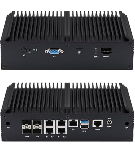 100 Qotom Q1900G4-M Nano-ITX Board Powered By Intel Celeron J1900 SoC Is Equipped With Four Gigabit Ethernet Ports - CNX Software