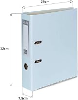 Office Centre 3 Pack Pastel A4 75mm Lever Arch Folders Large 500 Sheets view 2