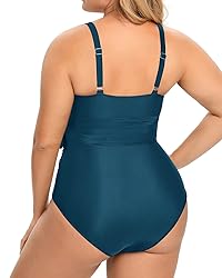 Daci Plus Size One Piece Swimsuit - Tummy Control