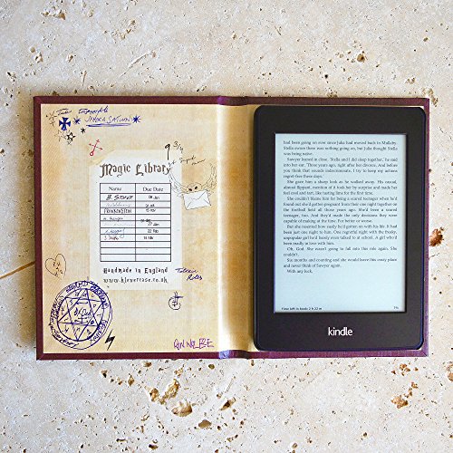 Kindle Paperwhite Case With Harry Potter Themed Foldback Book Cover