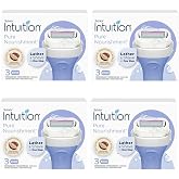Schick Intuition Pure Nourishment with Organic Cocoa Butter 12 Cartridge Women's Razor Refills