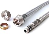 Xcel Home M10 x 15mm Compression Flexible Tap Connectors 500mm Pair view 6