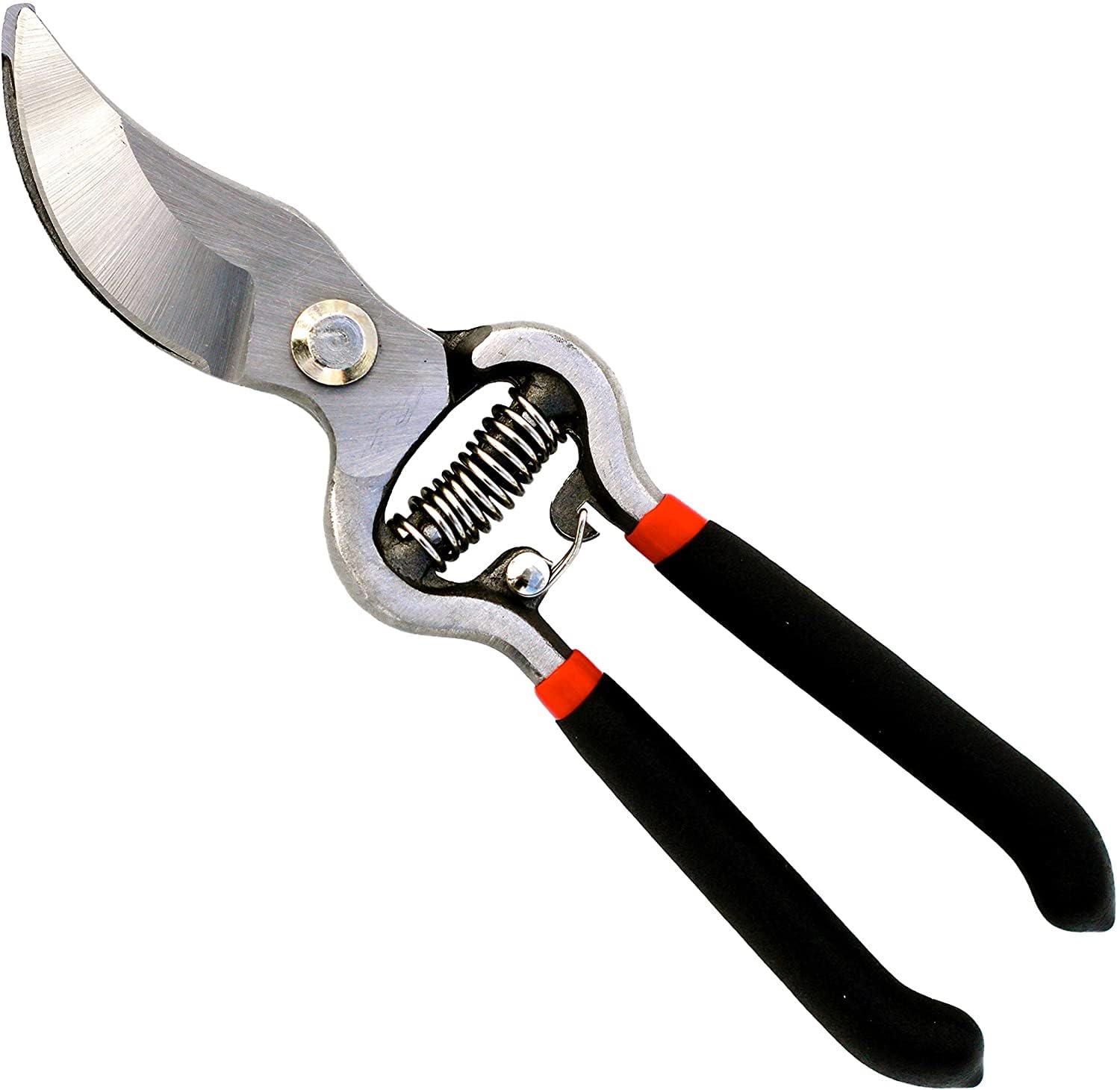 Photo 1 of GARDEN GURU Classic Bypass Pruning Shears Clippers – Heavy Duty Forged Steel Garden Pruners – Safety Lock – Non Slip Comfort Grips – Cuts up to 1” Diameter – Professional Bypass Pruners for Gardening