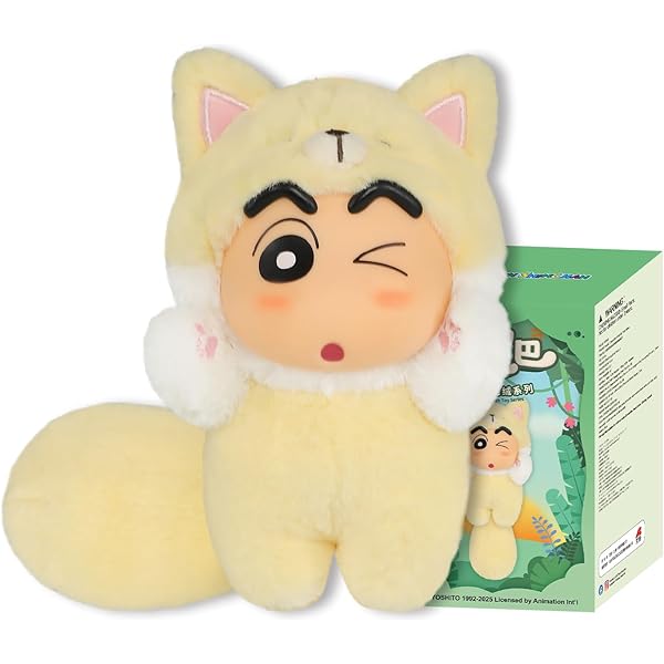 Amazon.com: 52TOYS Crayon Shin-chan Big Tails Series Blind Box