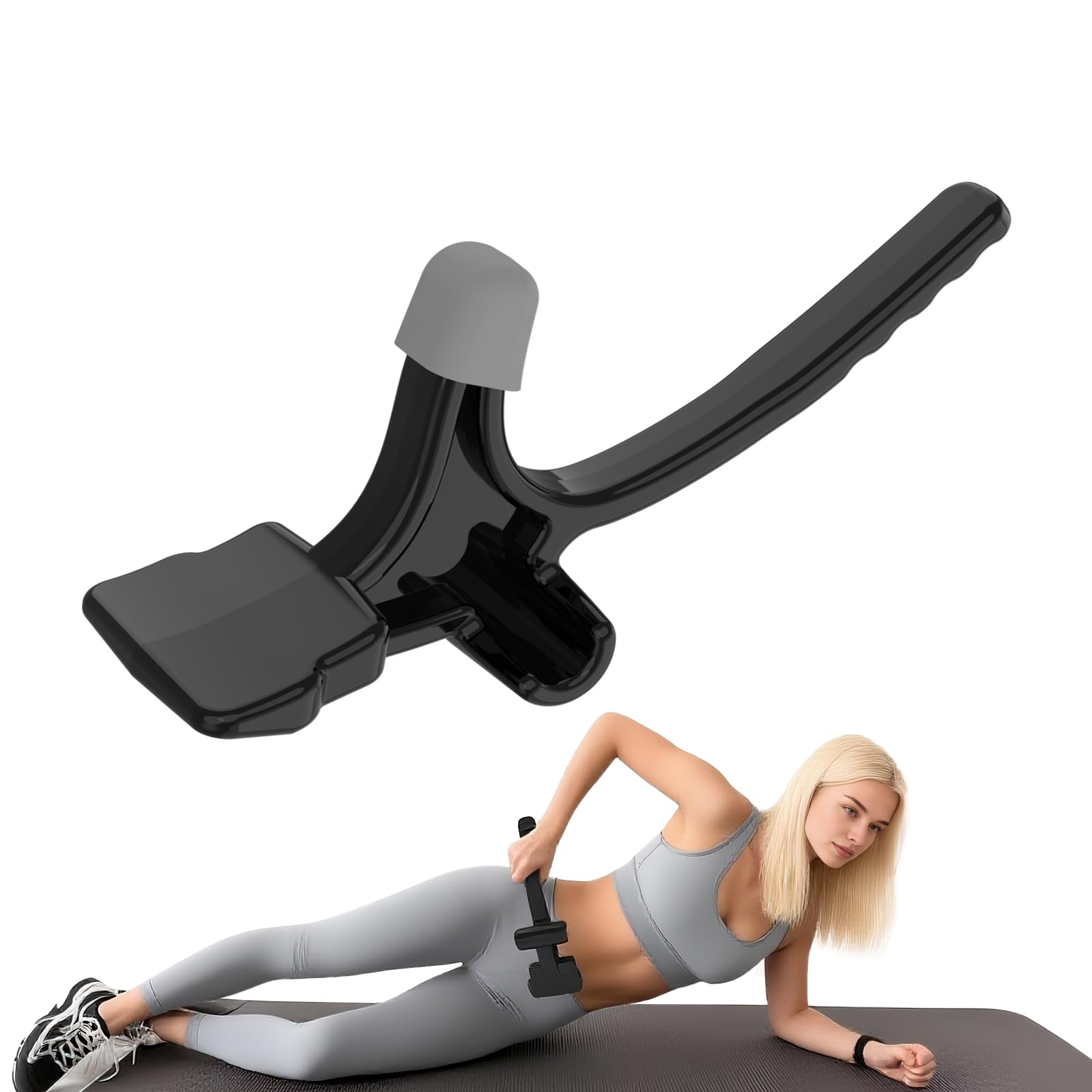 Photo 1 of Telyora Psoas Release Tool-Hip Hook Psoas Muscle Release Tool Fully Adjustable for Iliacus,Waist Pain Sciatica,Back&Posture Relief,Hip Flexor Release Tool and Trigger Point Massage Tool