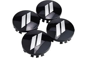 ZORRATIN (Set of 4) 63mm=2.5 inches // Slash Wheel Center Cap Covers HubCap Emblem Badge Trim for Dodge Charger Challenger Durango Hornet Dart R/T SRT Magnum Nitro Journey Caliber Avenger