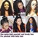 YMS Curly Wigs for Black Women Human Hair 150% Density Brazilian Human Hair Lace Front Wigs Pre Plucked with Baby Hair Unprocessed Real Hair Lace Wigs(16 inch, Lace Wigs)