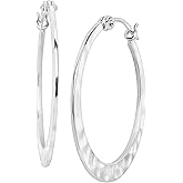 Silpada 'Full Circle' Sterling Silver Hoop Earrings