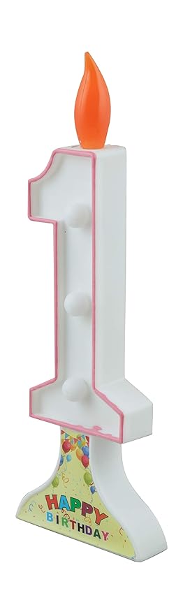 GOYAL Plastic Birthday Candle (21 cm x 8 cm x 3 cm)