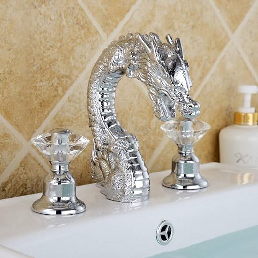 WEILINW Chrom Clour Massiv Messing 3 Stk. Weit verbreitete Toilette