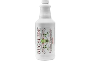 BugSlide 32 Oz Cleaner Refill for Spray Bottles & Travel Kits - All Surfaces Cleaning and Detailing Solution for Vehicle Interior and Exterior Use - Shines, Degreases, Polishes